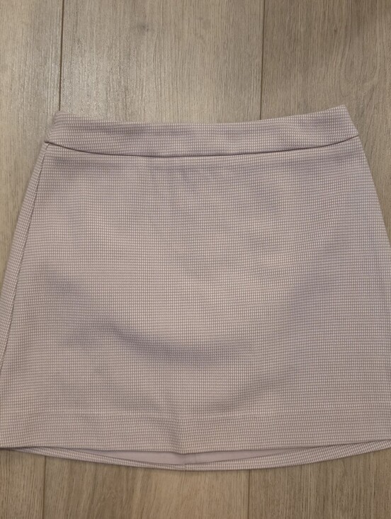 Express Dresses & Skirts - Express Blush Pink Textured Mini Skirt Size 0